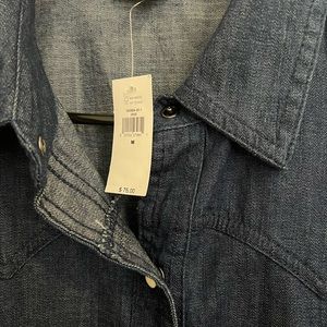 Banana Republic- Women’s Denim Shirt, Size Medium